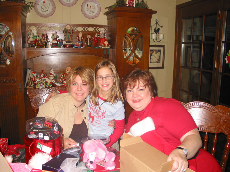 Whitney, Holly, and Lisa