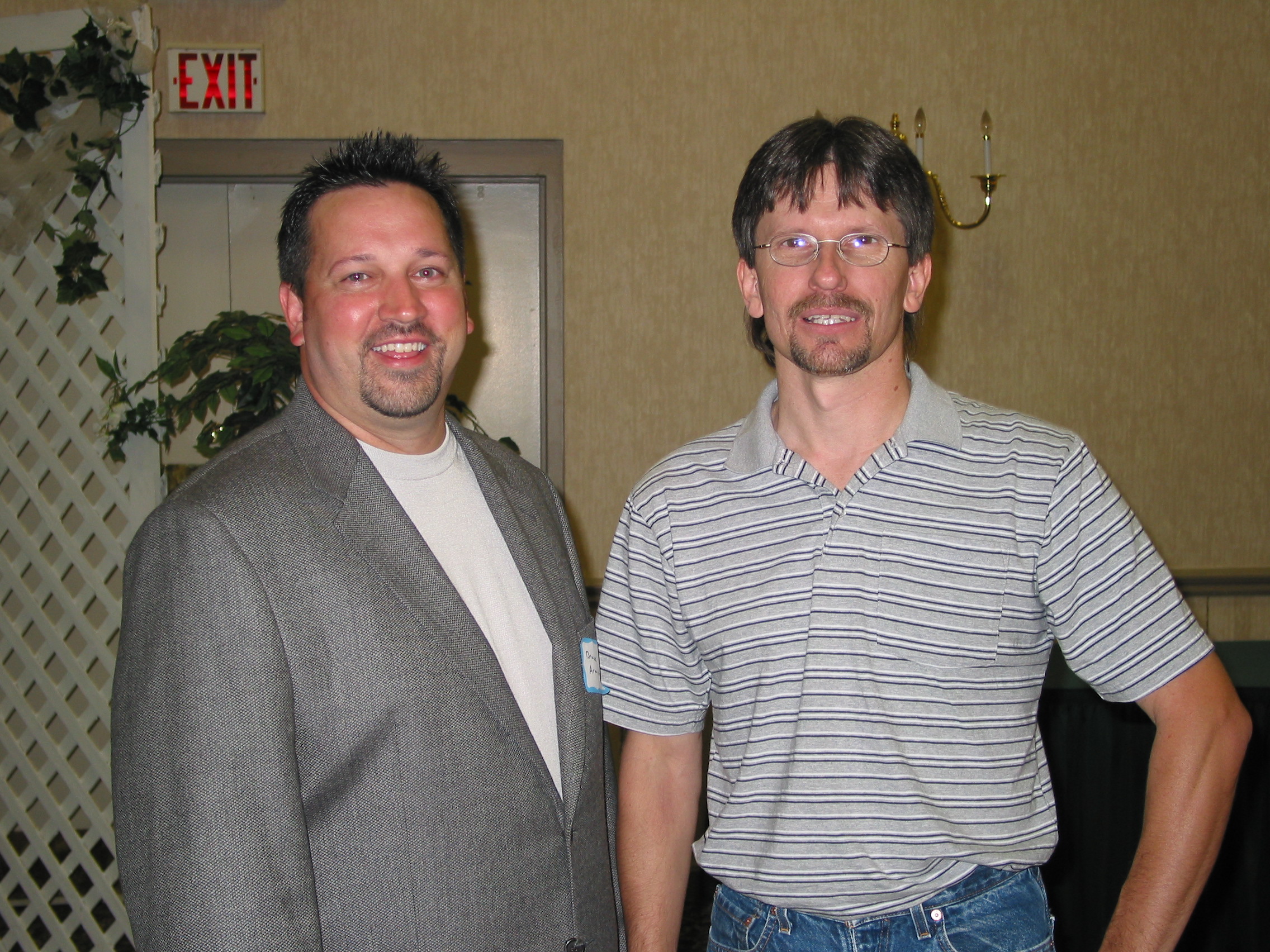 Bruce Armstrong and Russell Barneck