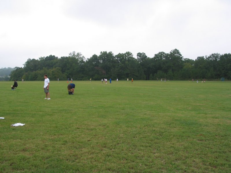 Some of our range spotters with the other Aussie Round circle in the background