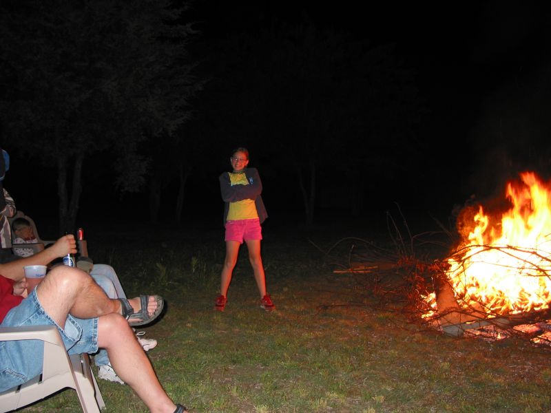 Holly proves she can take the heat.