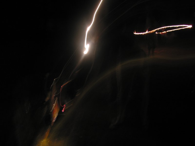 Some sparkler action