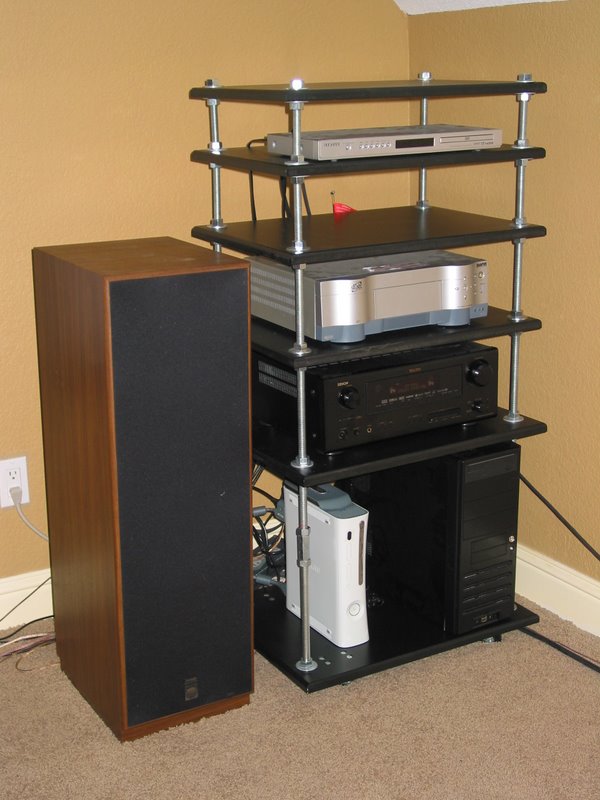Completed and populated flexy rack