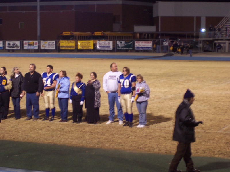 Carl, Cameron, and Chris on the field