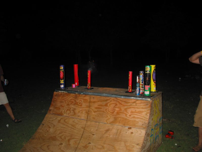 These launch tubes are bolted down and perfectly safe