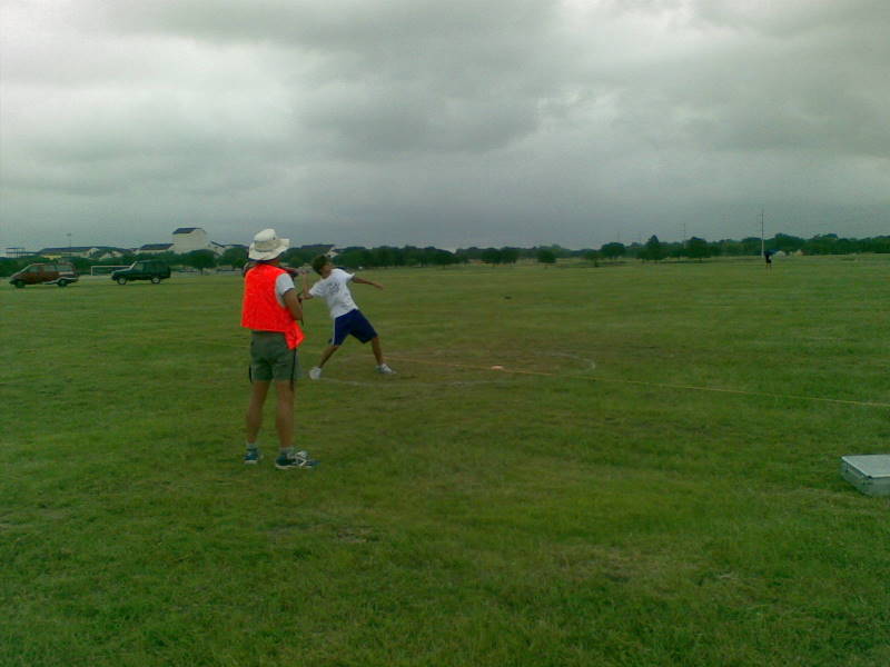 Ace flings one