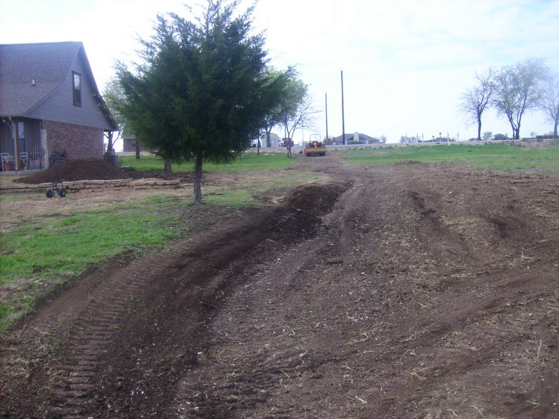 Bottom of the trench