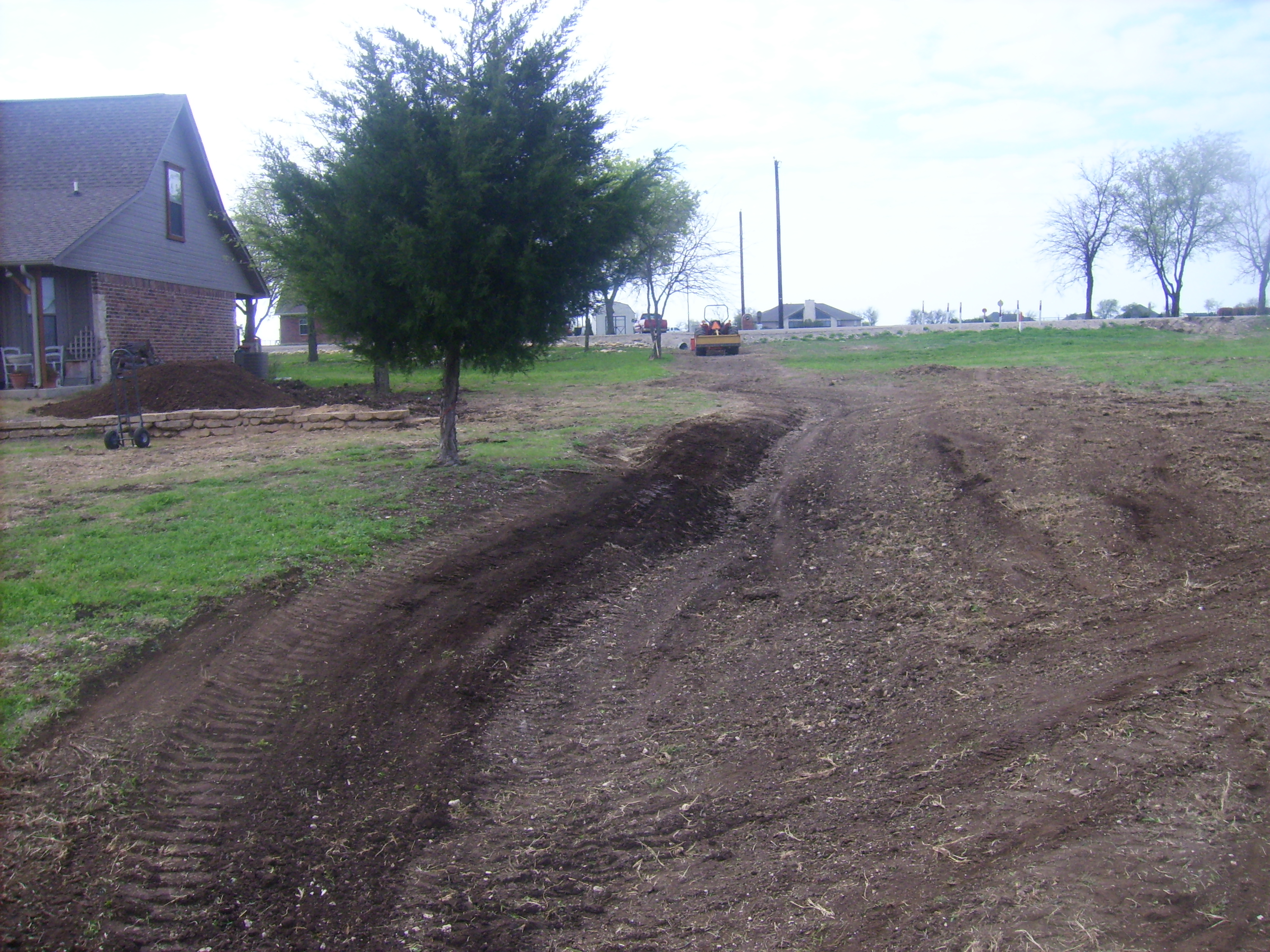 Bottom of the trench