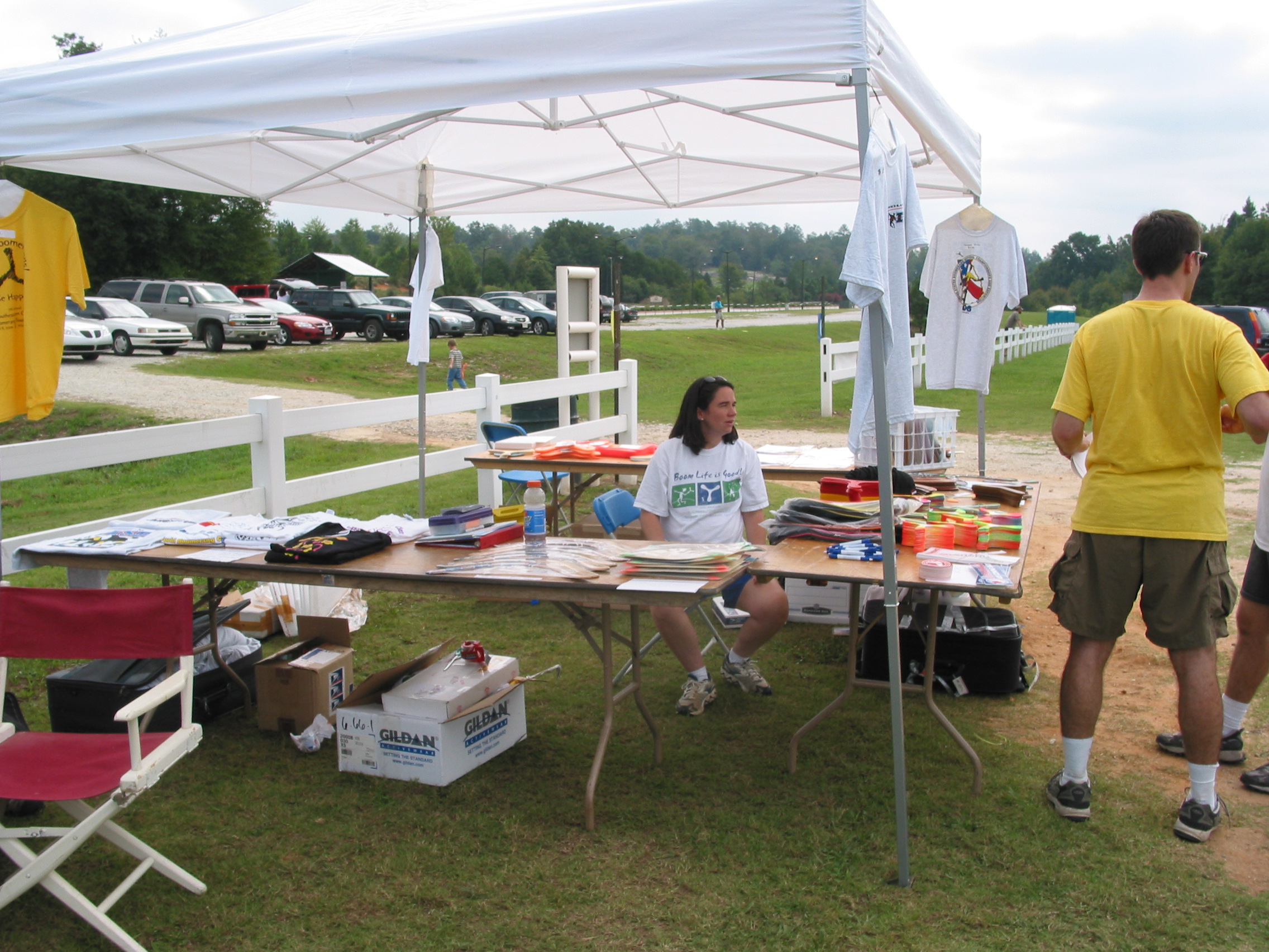 Laura Smucker is in charge of the sales table