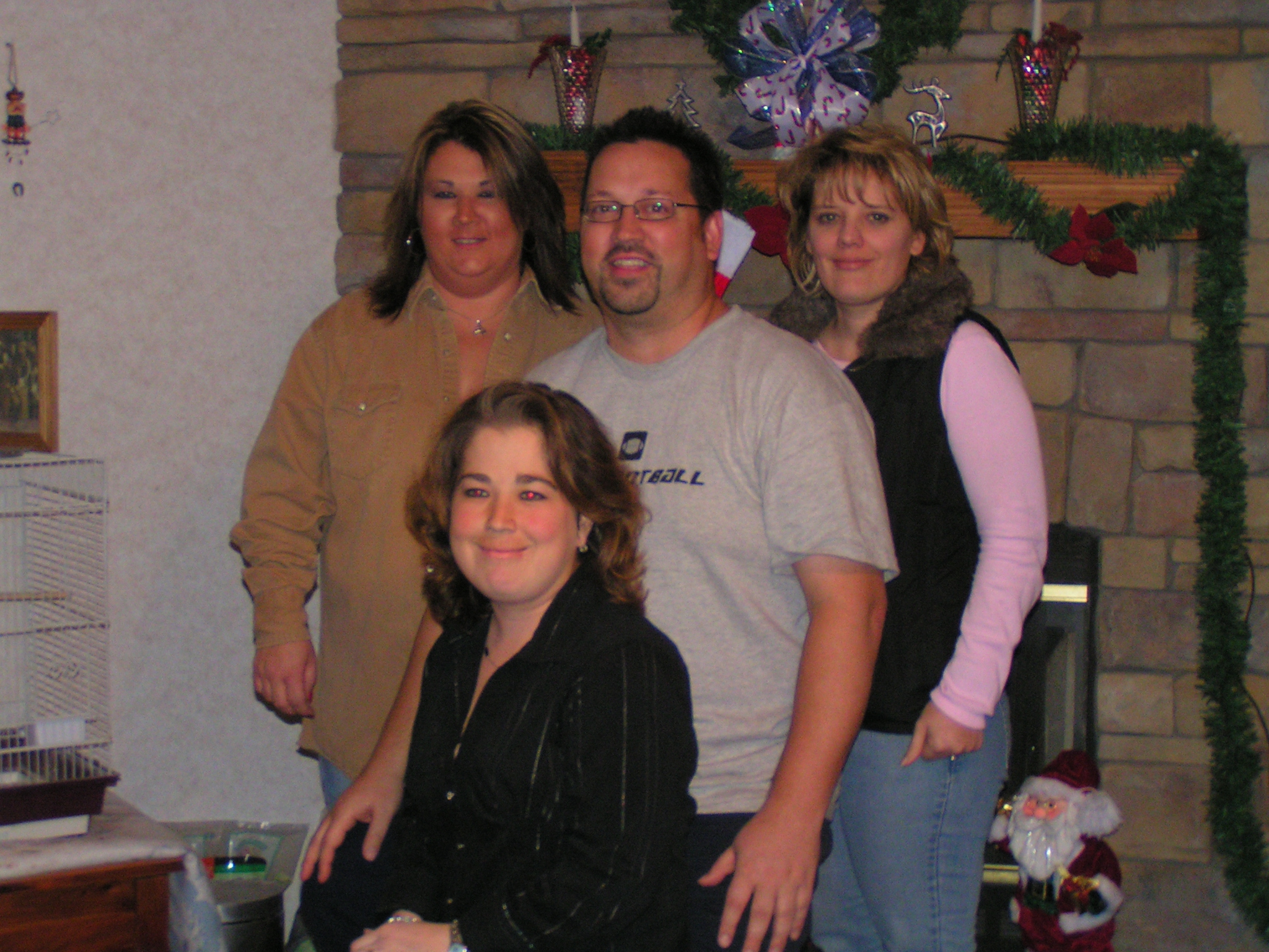 The siblings. Sandi, Jamie, Bruce, and Chris