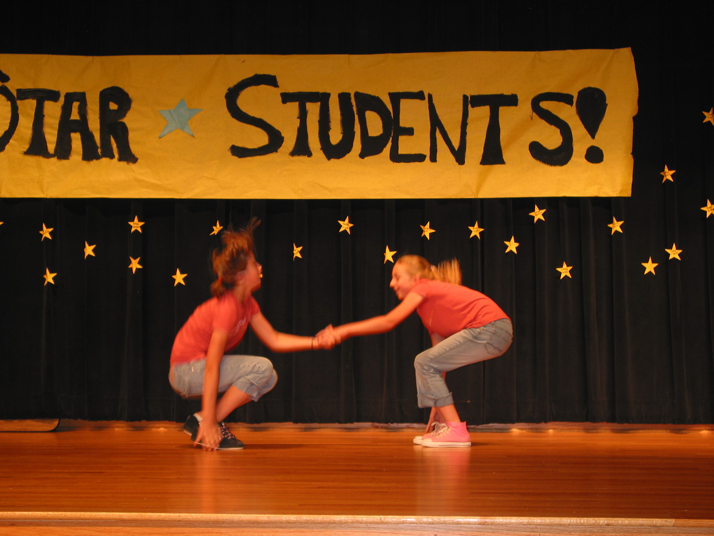 Giving each other a helping hand