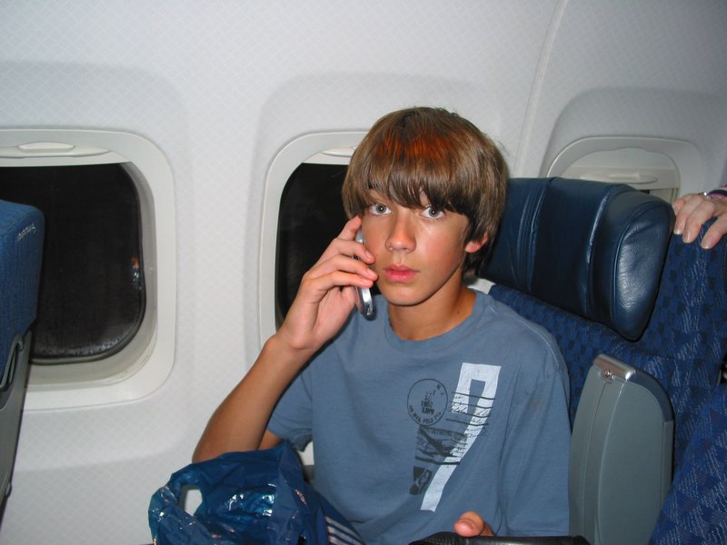 Ace on a plane