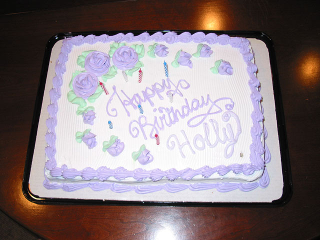 The Cake - 8 Candles!