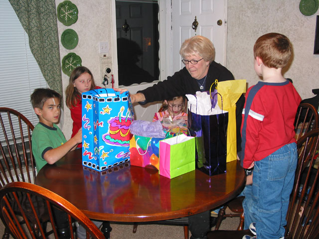 The presents are starting to pile up