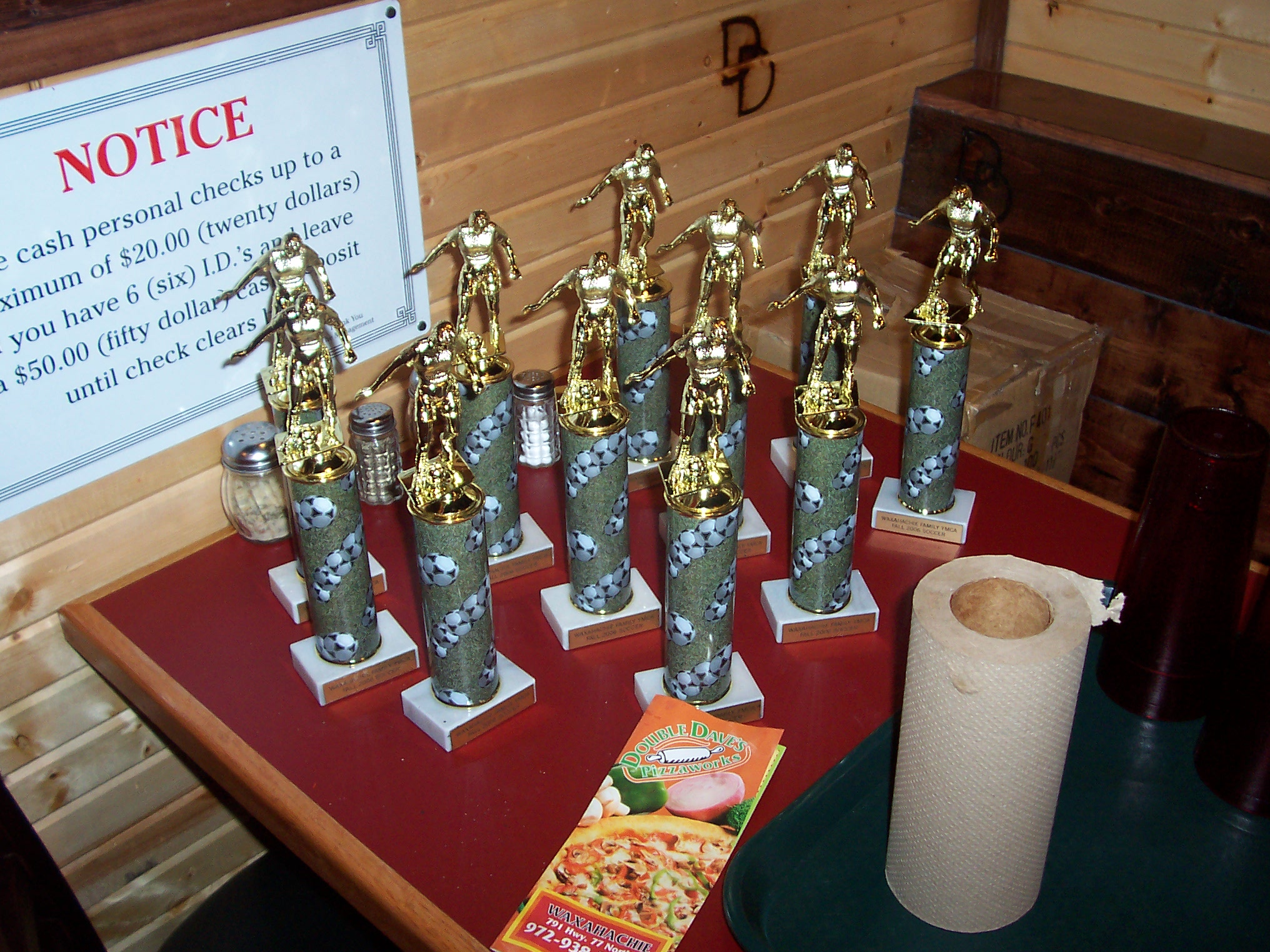 The trophies