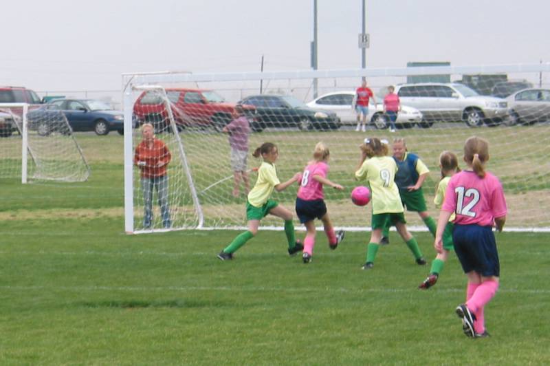 Lexi Scores a goal