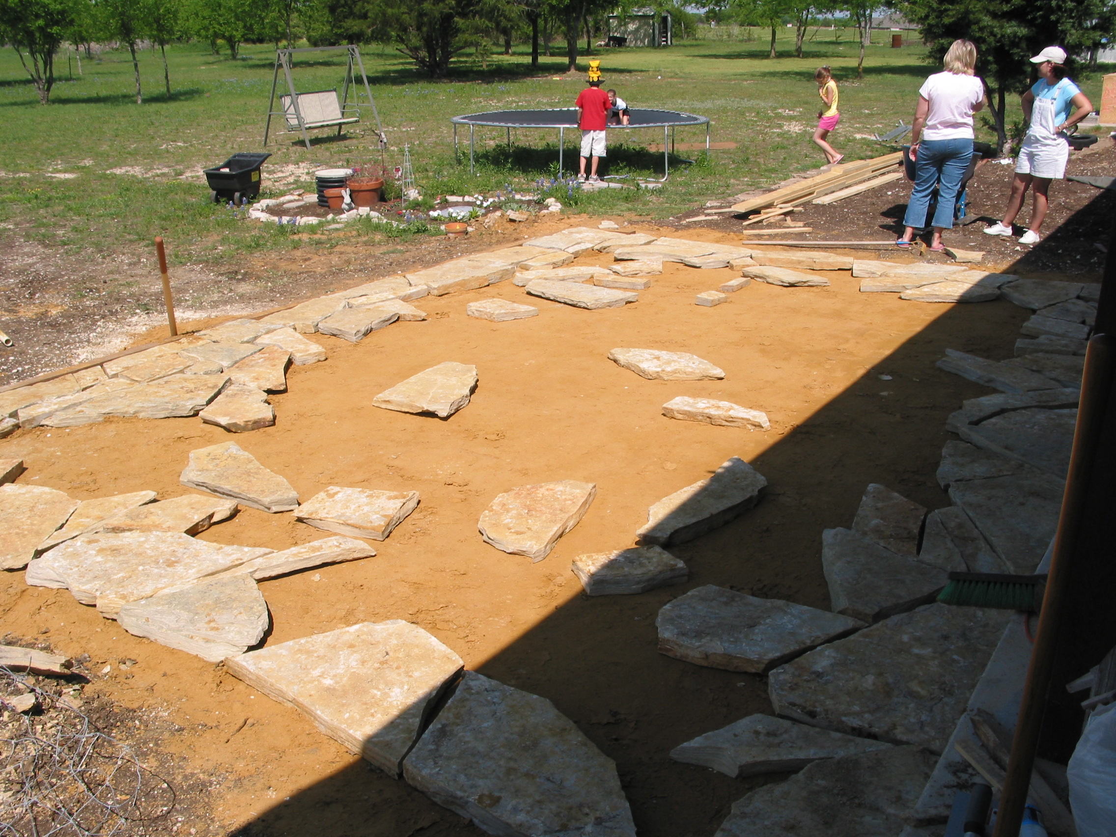 Giant jigsaw puzzle starting to come together