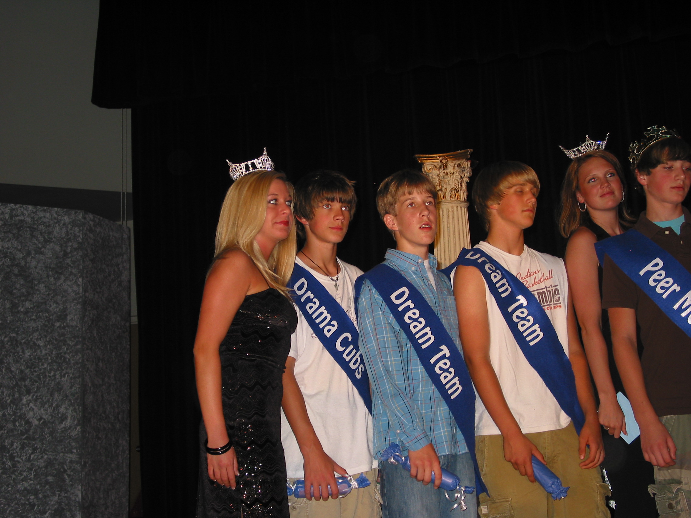 More posing with the judges