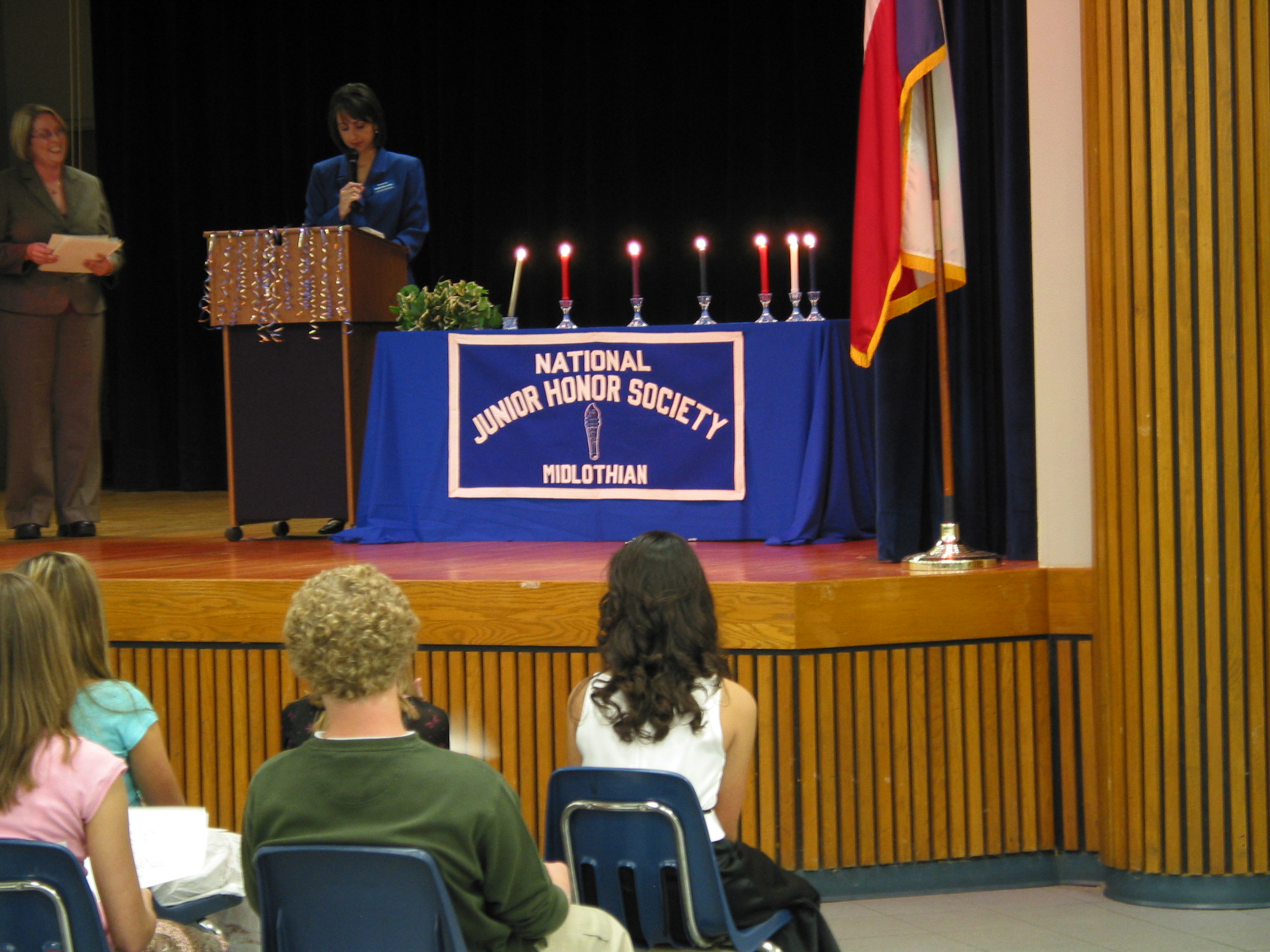 NJHS - One of the sponsors speaks.JPG