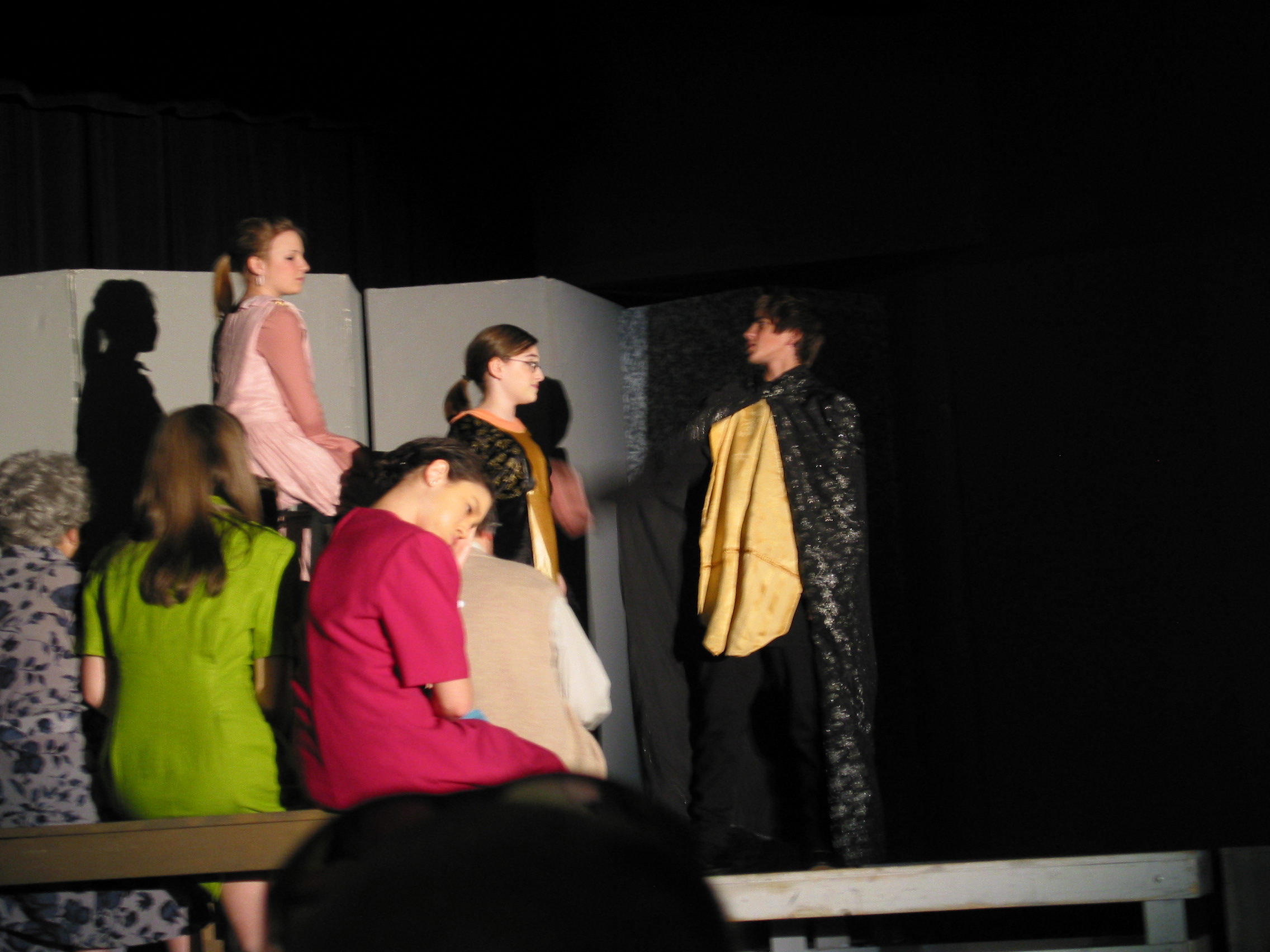 Andrew is Romeo in the play-inside-a-play
