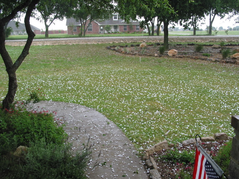 More hail
