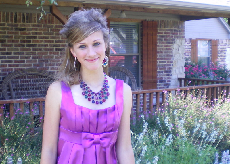 Holly NJHS Induction Day - In front of the flower garden-6