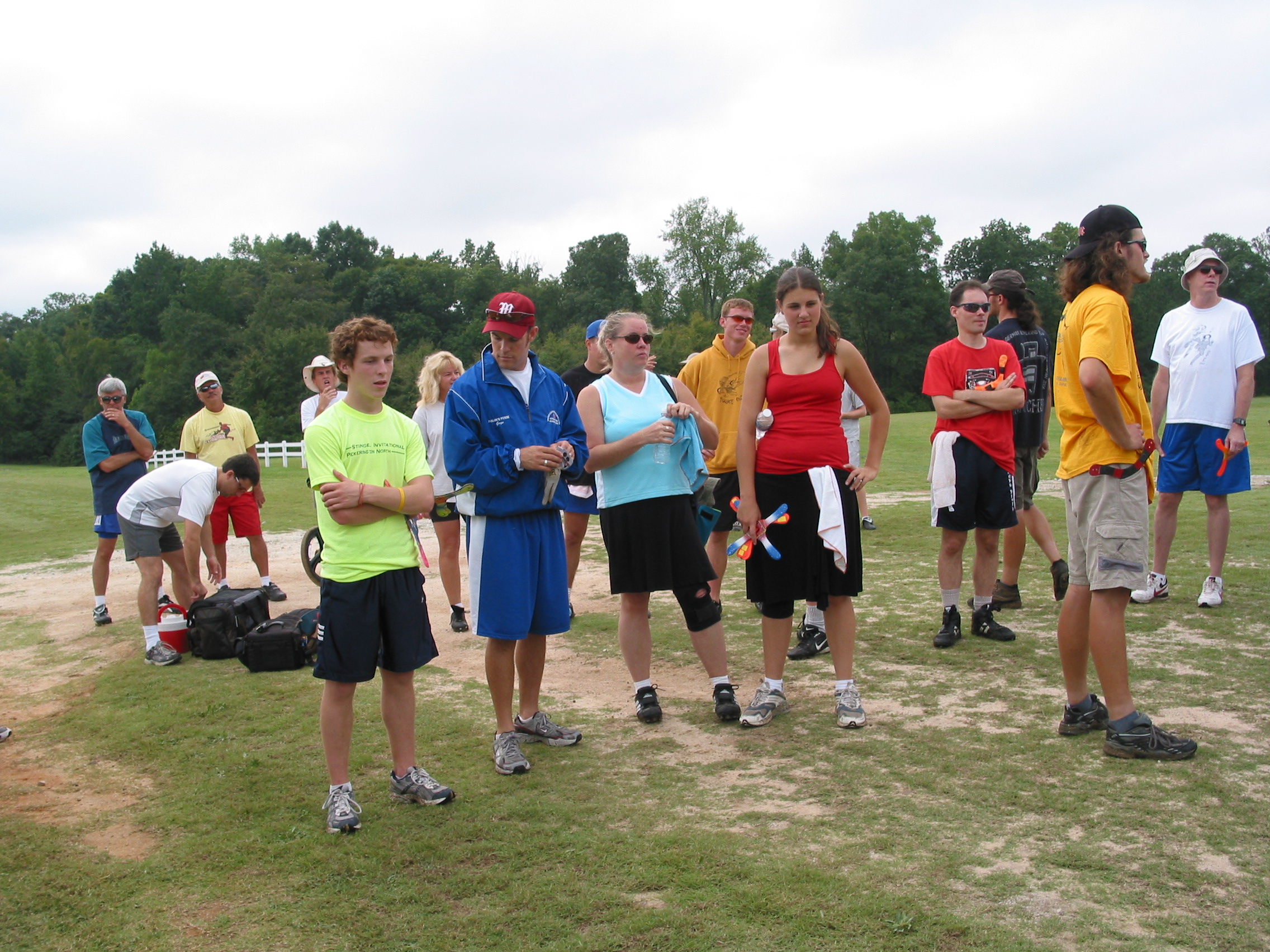 The competitors are giving Jason their undivided attention