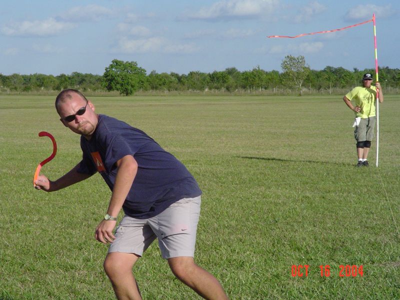 Andy looks like a discus thrower