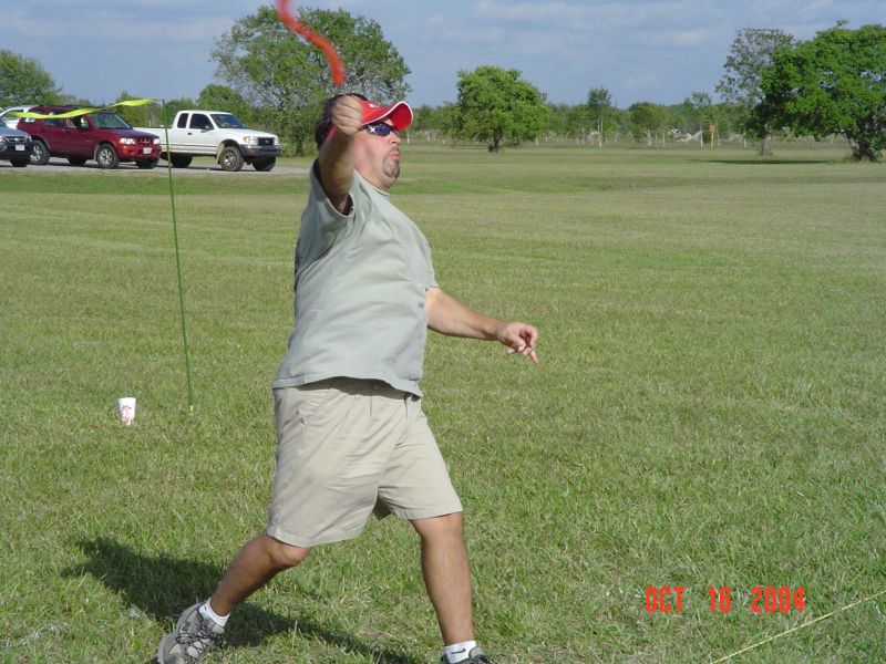 Bruce Hurls!