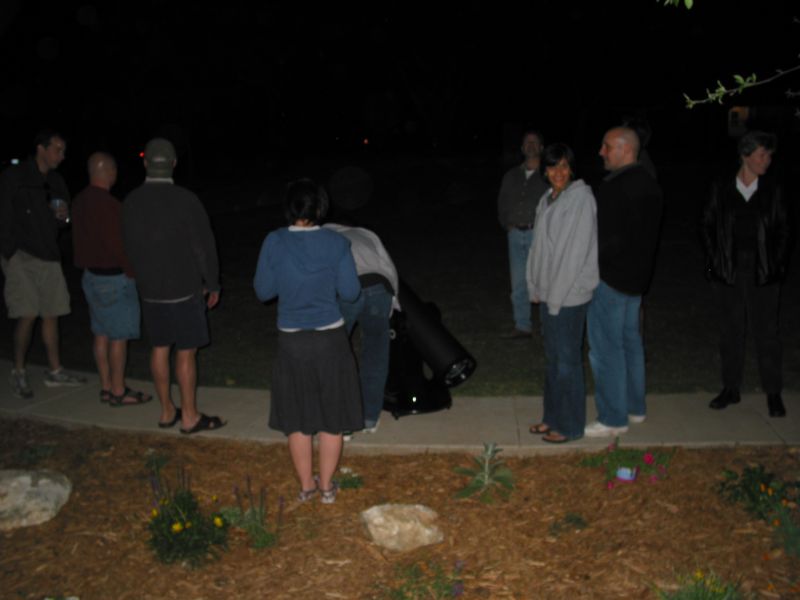 The [b]Armstrong Observatory's[/b] Grand Opening has quite a turnout.