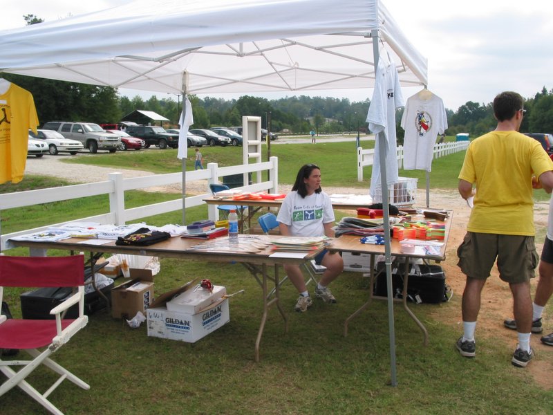 Laura Smucker is in charge of the sales table