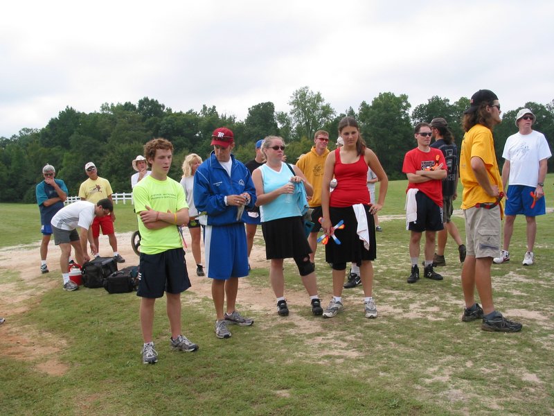 The competitors are giving Jason their undivided attention
