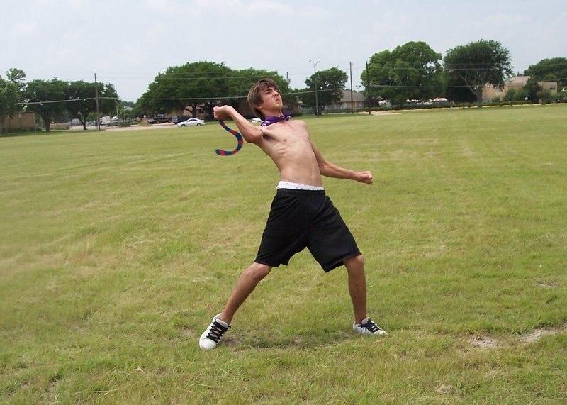Ace mere seconds before instigating a half-hour boomerang search