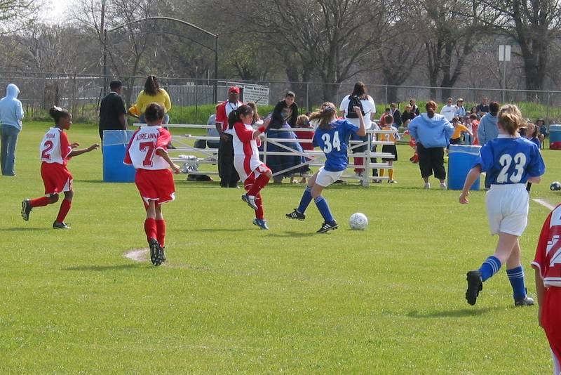 Looks like a swing and miss by Holly, but I'm sure it's just some fancy footwork.