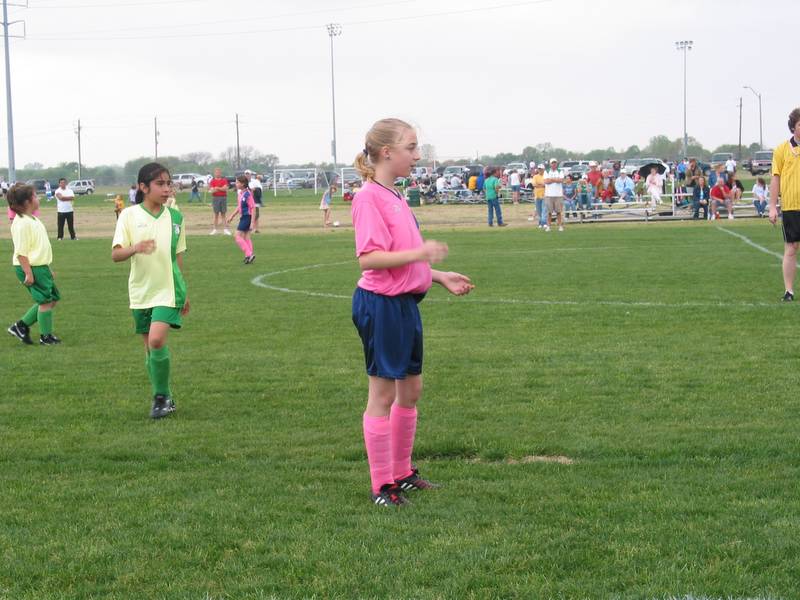 Macie is running out of fingers on which to count her goals scored