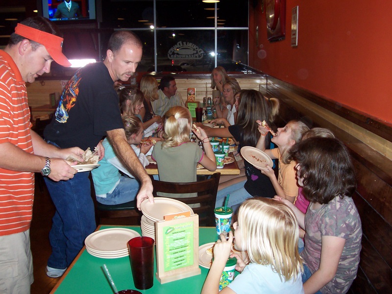 Strikers Soccer Party at Double Dave's Pizza