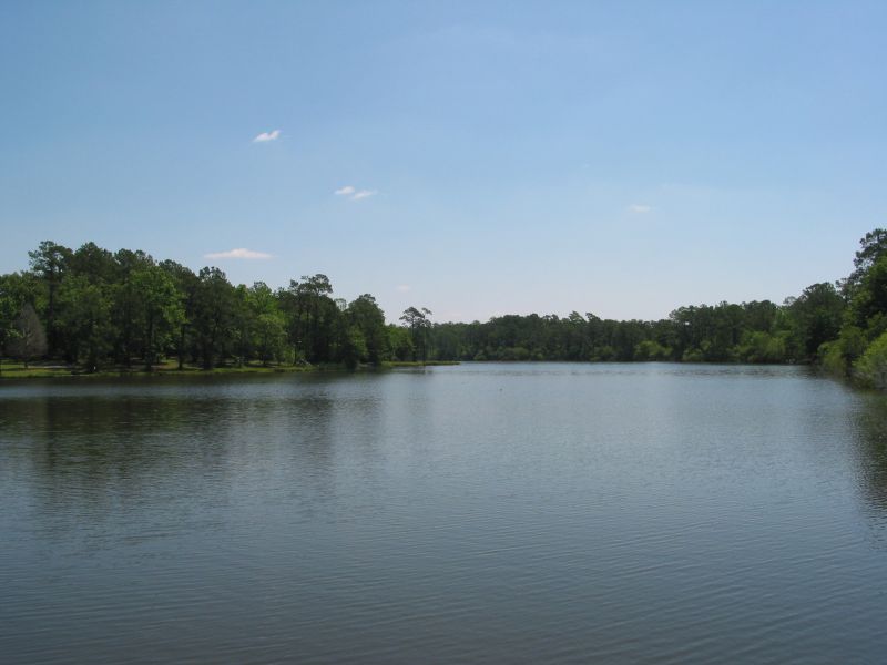 River's Edge - Lake from end of Bridge
