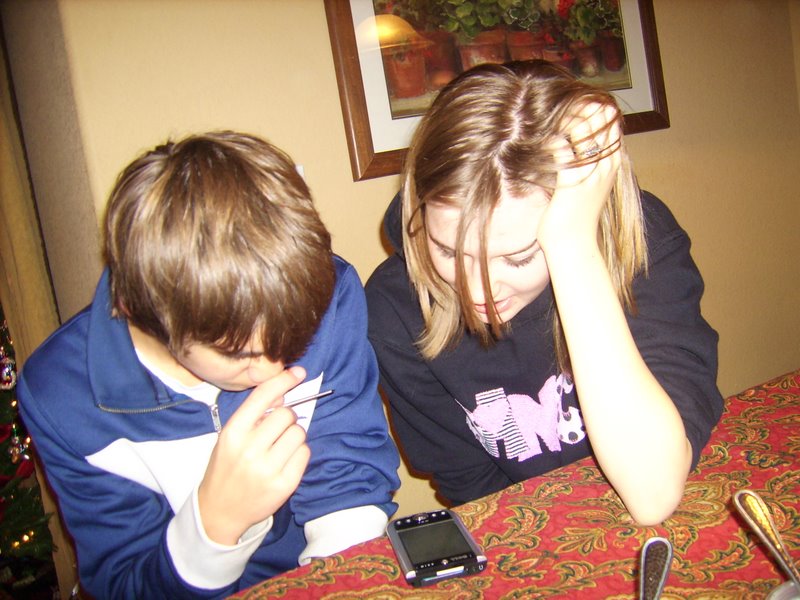 Ace and Molly look for words in the 'Bookworm' game